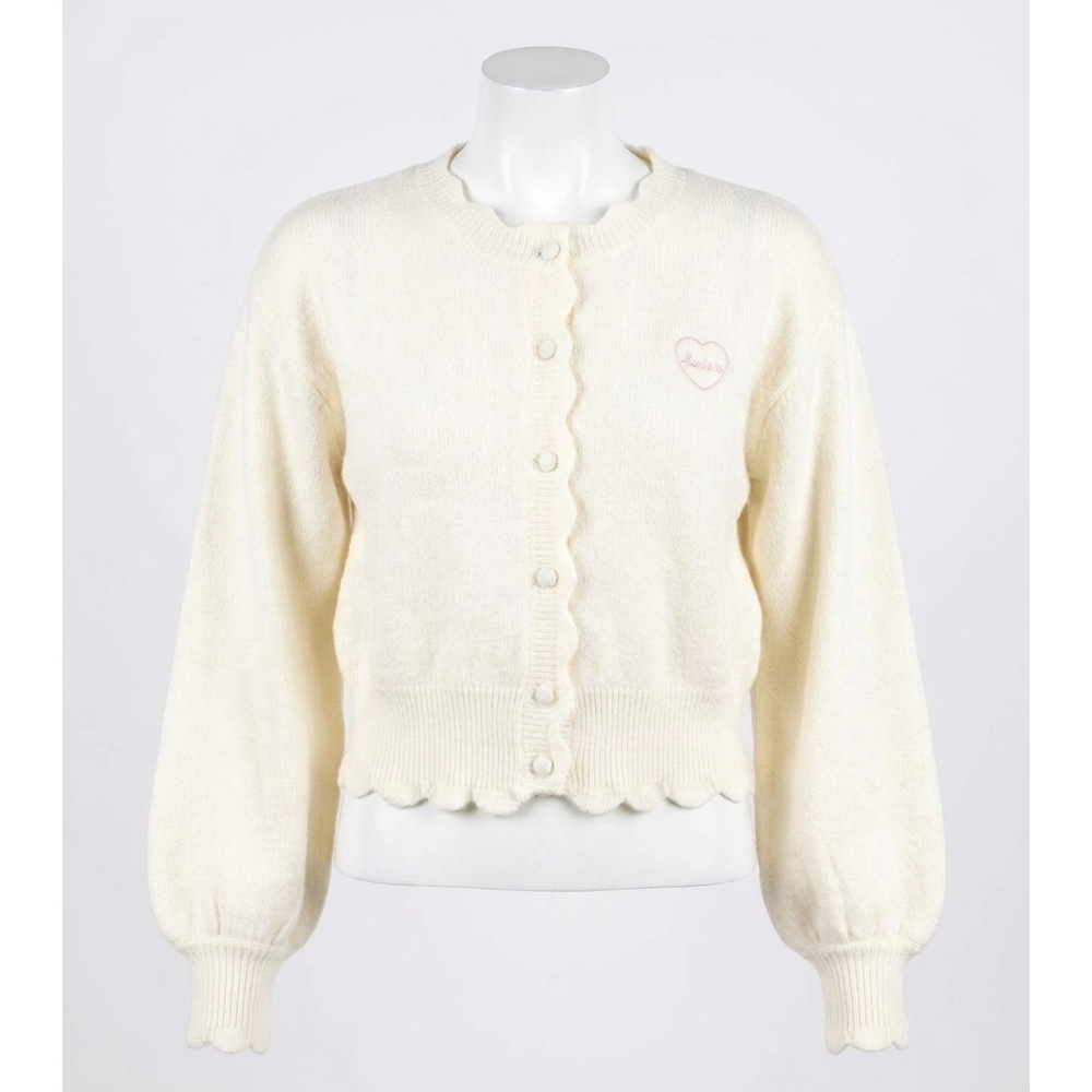 NEW KESTAN essential cardigan in white